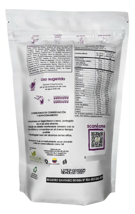 Colágeno Hidrolizado para el Cuidado Diario de tu Cuerpo Registro INVIMA | Entrega en Colombia