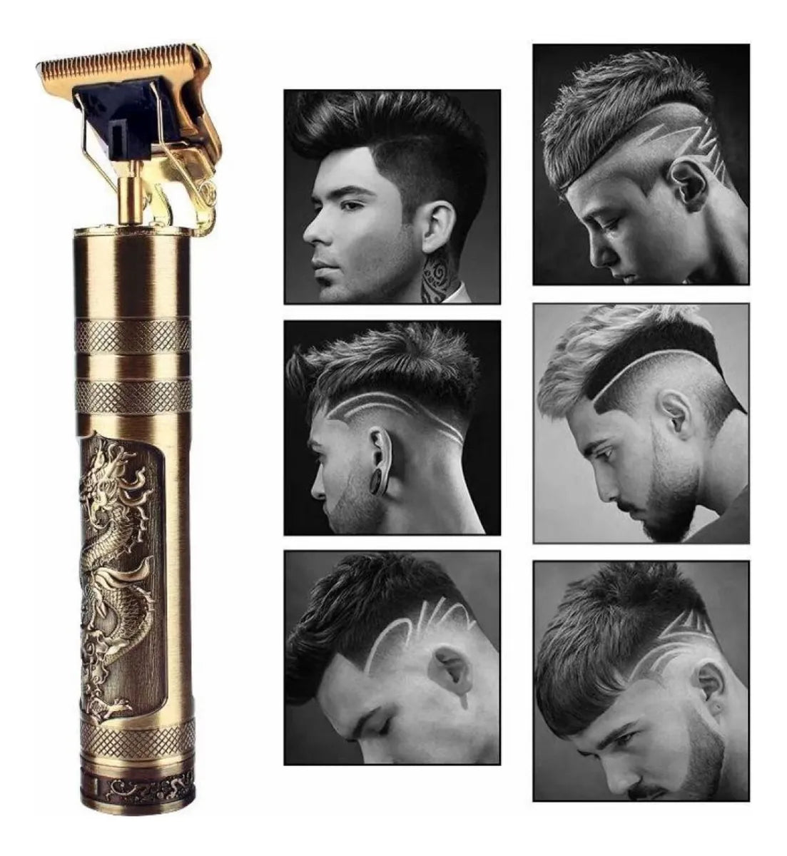 Barbeador Eléctrico Dragon Z Recargable