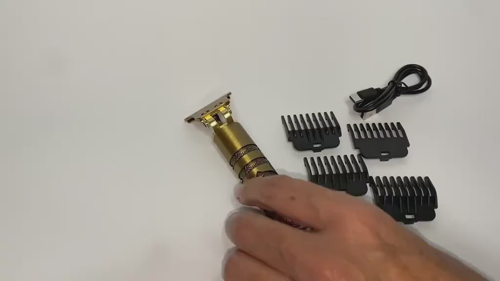 Barbeador Eléctrico Dragon Z Recargable